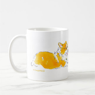 Fliegencorgis-Tasse Kaffeetasse