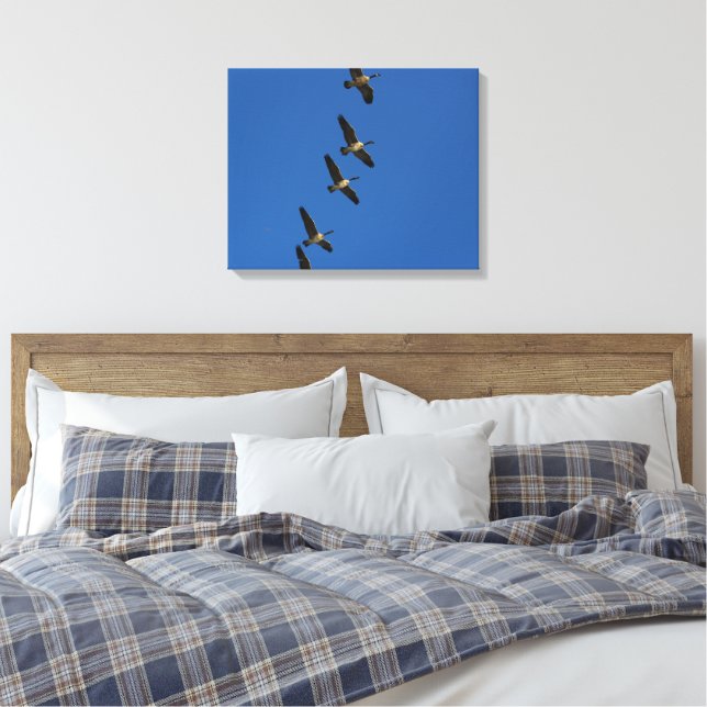 Fliegend Leinwanddruck (Insitu (Schlafzimmer))