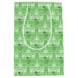 Fliegende Beauty Sage Vertikale Geschenktasche Mittlere Geschenktüte