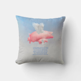 Fliegende Ferkel Kissen