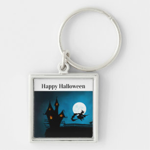 Fliegende Hexe Schlüsselanhänger