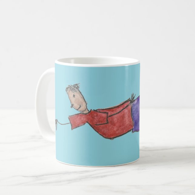 Fliegende Joanna-Tasse Kaffeetasse (Vorderseite Links)
