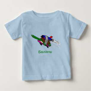 Fliegende Schildkröte Baby T-shirt