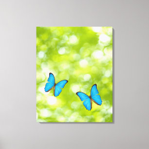 Fliegende Schmetterlinge, Digital-Zusammensetzung Leinwanddruck