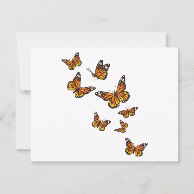 Fliegende Schmetterlinge - Schmetterling Lover Gar (Vorderseite)