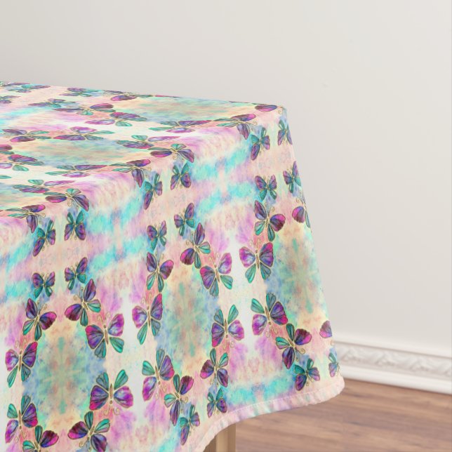Fliegende Schmetterlinge Tischdecke (Beispiel)