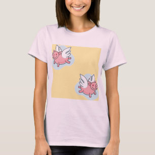 Fliegende Schweine für chinesisches Neujahr 2019 T T-Shirt