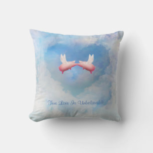 Fliegende Schweine Kiss-True Love ist ein unglaubl Kissen