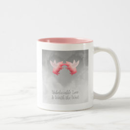 Fliegende Schweine Unglaubliche Liebe Zweifarbige Tasse