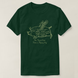 Fliegende Schweinekulturen T - Shirt