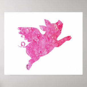 Fliegende Schweinesengeschenke, Fliegen von Schwei Poster