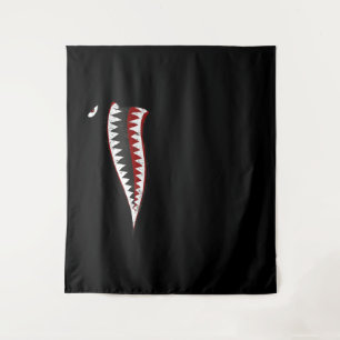 Fliegende Tigers Shark Mouth - Geschenke für Haifi Wandteppich