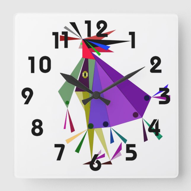 Fliegende Uhr (Vorderseite)