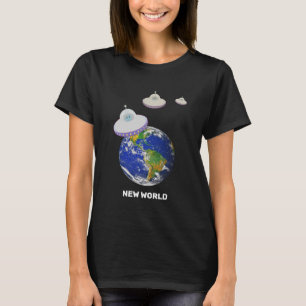 Fliegende Untertassen auf der ganzen Welt T-Shirt