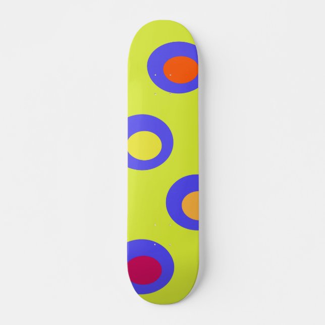 Fliegende Untertassen Skateboard (Vorne)