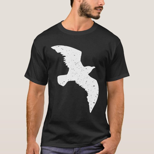 Fliegende Vögel T-Shirt (Vorderseite)