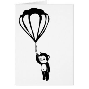 fliegender Affe: Heißluftballon