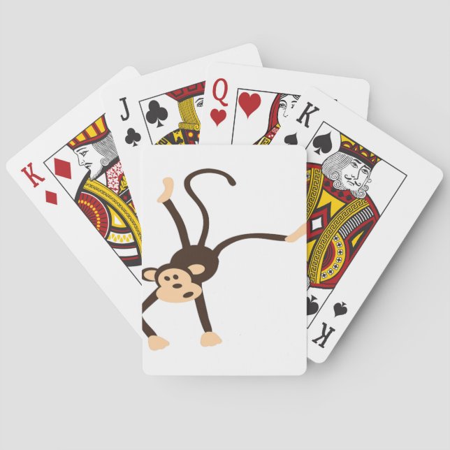 Fliegender Affe Spielkarten (Rückseite)