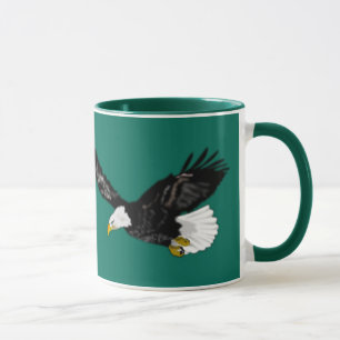 Fliegender Amerikanischer Adler Kaffeetasse
