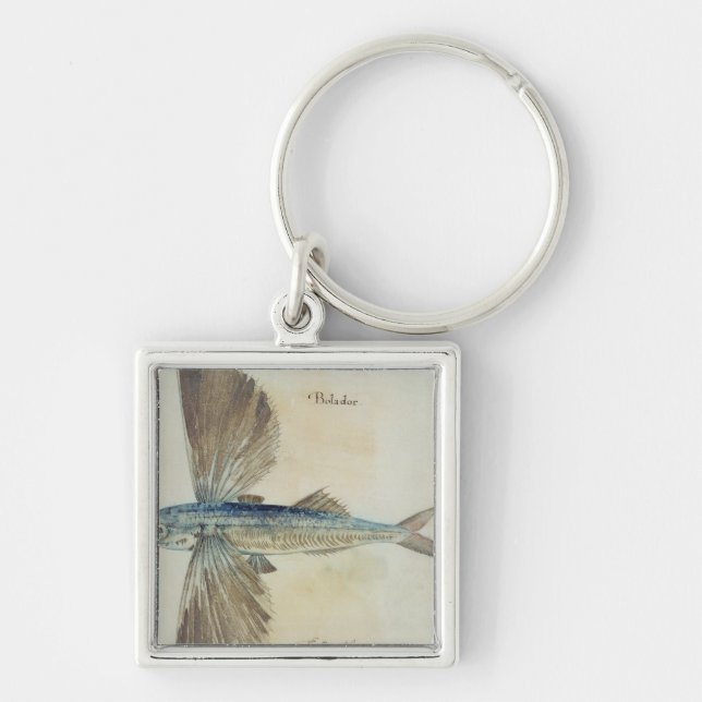 Fliegender Fisch Schlüsselanhänger (Vorne)