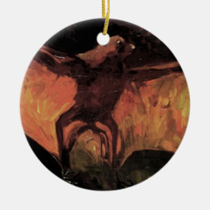 Fliegender Fuchs by Vincent van Gogh Keramik Ornament