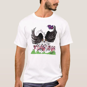 fliegender hoher T - Shirt