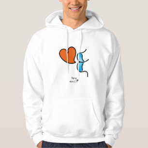 Fliegender Mack!!! -Blau Hoodie