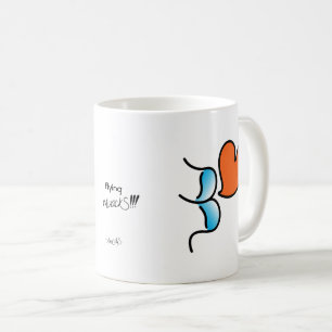 Fliegender Mack!!! -Blau Kaffeetasse