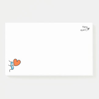 Fliegender Mack!!! -Blau Post-it Klebezettel