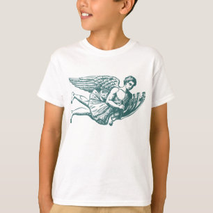 Fliegender musikalischer Engel T-Shirt
