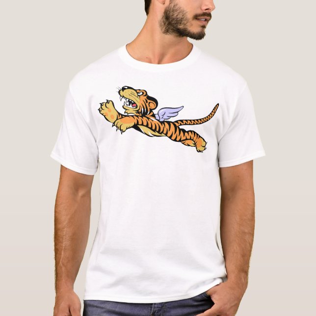 Fliegender Tiger-T - Shirt (Vorderseite)