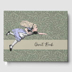 Fliegendes Alice Wonderland Abenteuer Vintage Tenn Gästebuch