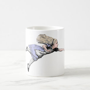 Fliegendes Alice Wonderland Abenteuer Vintage Tenn Kaffeetasse