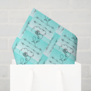 Fliegendes Beauty Aqua Tissue Paper Seidenpapier