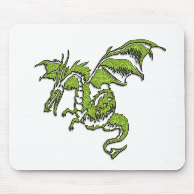 Fliegendes Drachen-Design Mousepad (Vorne)