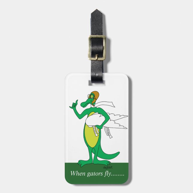 Fliegendes Gator-Gepäckanhänger Gepäckanhänger (Vorderseite vertikal)