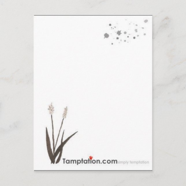 Fliegendes Gefühl Postkarte (Vorderseite)