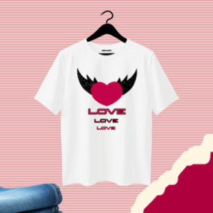 Fliegendes Herz T-Shirt