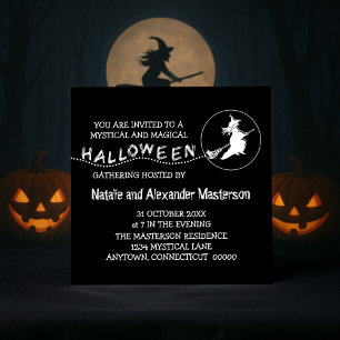 Fliegendes Hexengebläse, Schwarz Einladung