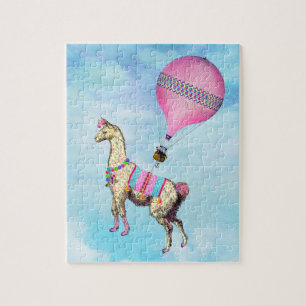 Fliegendes Lama-Puzzle
