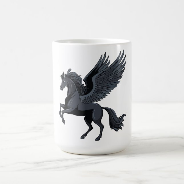 Fliegendes Pegasus Kaffeetasse (Mittel)
