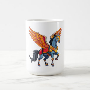 Fliegendes Pegasus Kaffeetasse