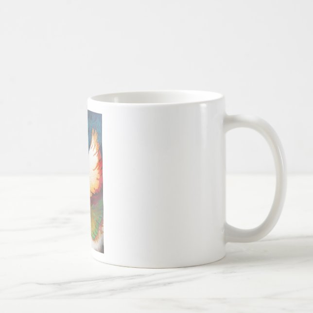 Fliegendes Pferd 2 Kaffeetasse (Rechts)
