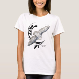 Fliegendes Schneeauwl T-Shirt