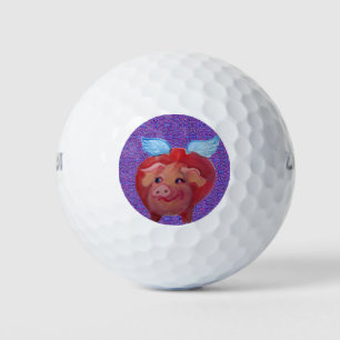 Fliegendes Schwein Golfball