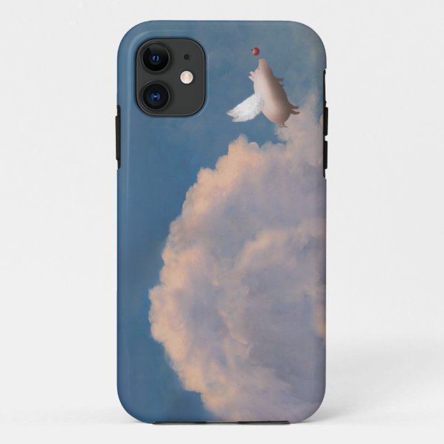 fliegendes Schwein iPhone-Hülle Case-Mate iPhone Hülle (Rückseite)