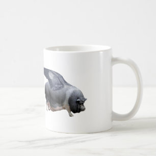 fliegendes Schwein Kaffeetasse