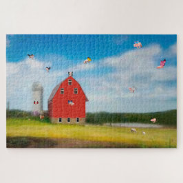 Fliegendes Schweinezüchterpuzzle