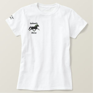 Fliegendes Tempo - Gletta Besticktes T-Shirt