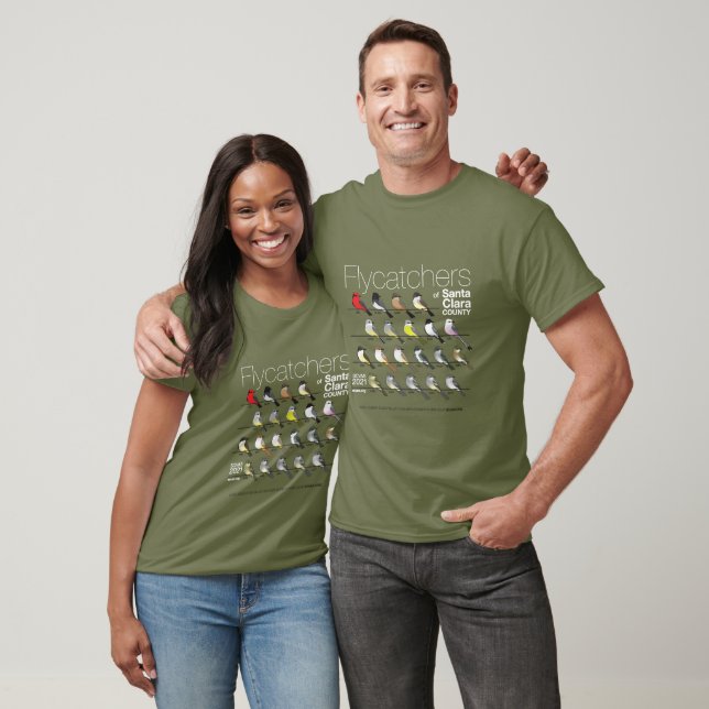 Fliegenfänger des T - Shirt Santa Clara Landkreis (Unisex)